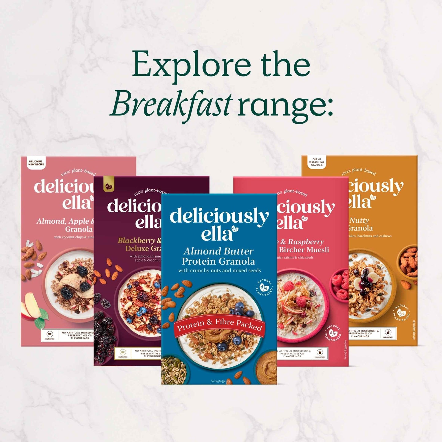DELICIOUSLY ELLA Almond Butter Protein Granola 350g