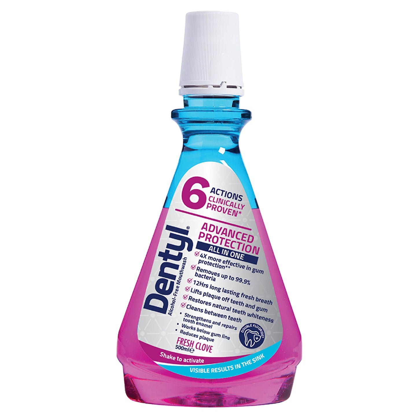 Dentyl Advanced Protection Fresh Clove Mouthwash 500Ml — image 1