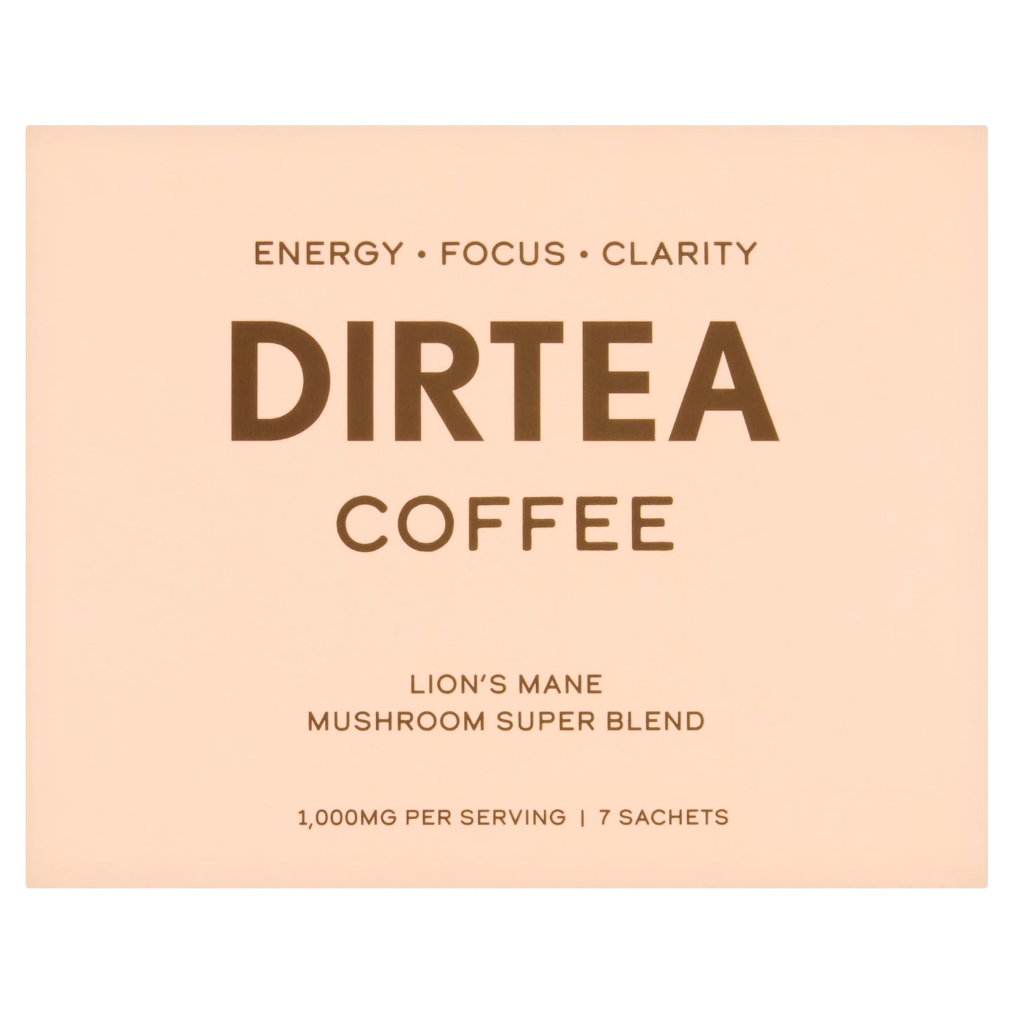 DIRTEA Coffee Mushroom Super blend 7 Sachets 17.5g — image 1
