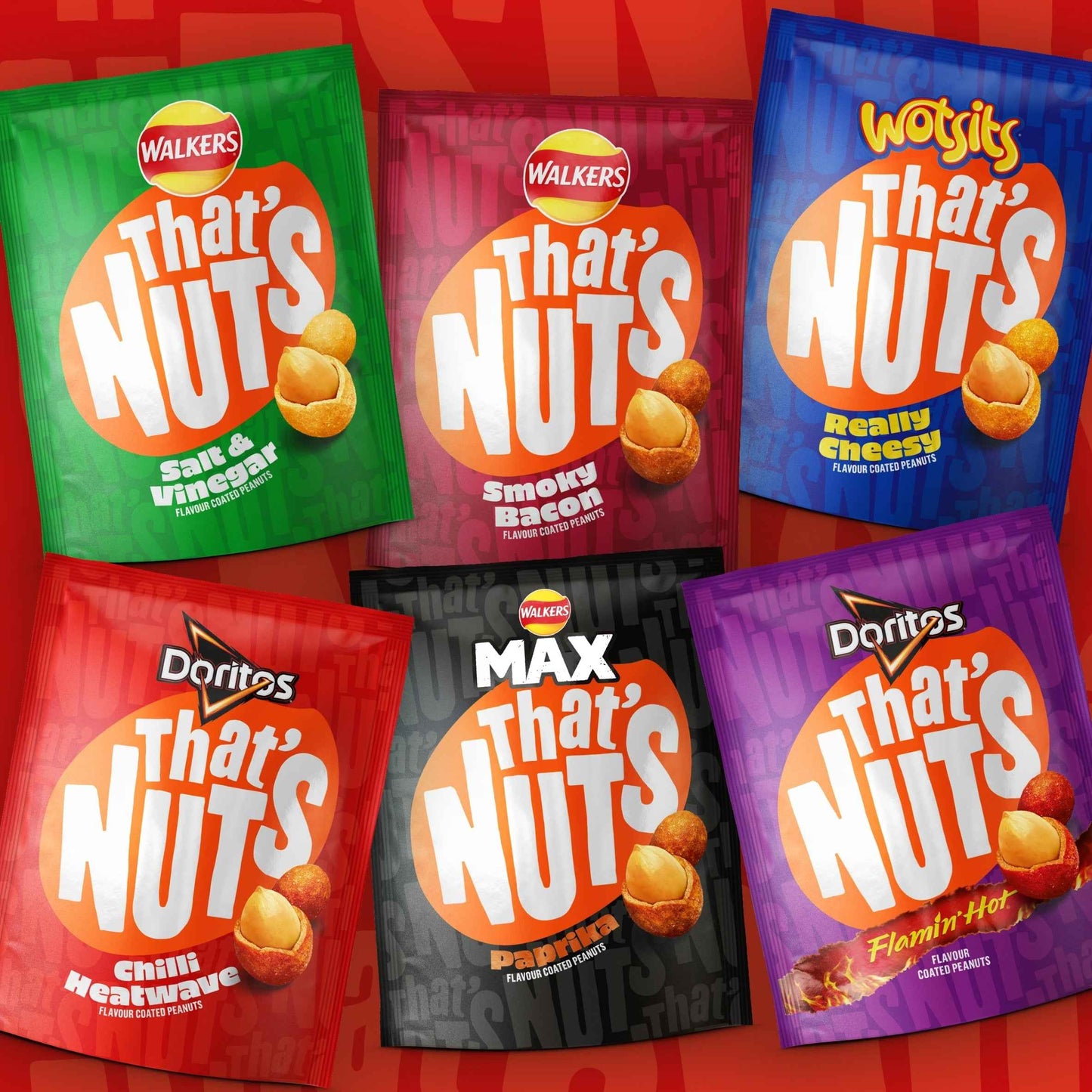 Doritos Thats Nuts Chilli Heatwave 160g pack shot