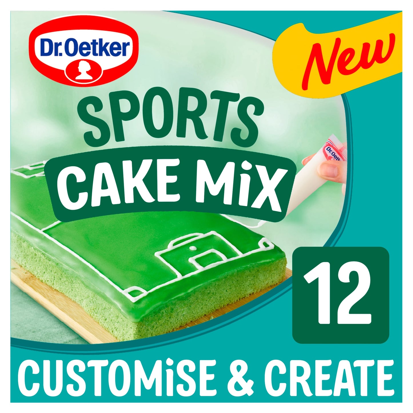 Dr. Oetker Customise & Create Sports Cake Mix 443g — image 1