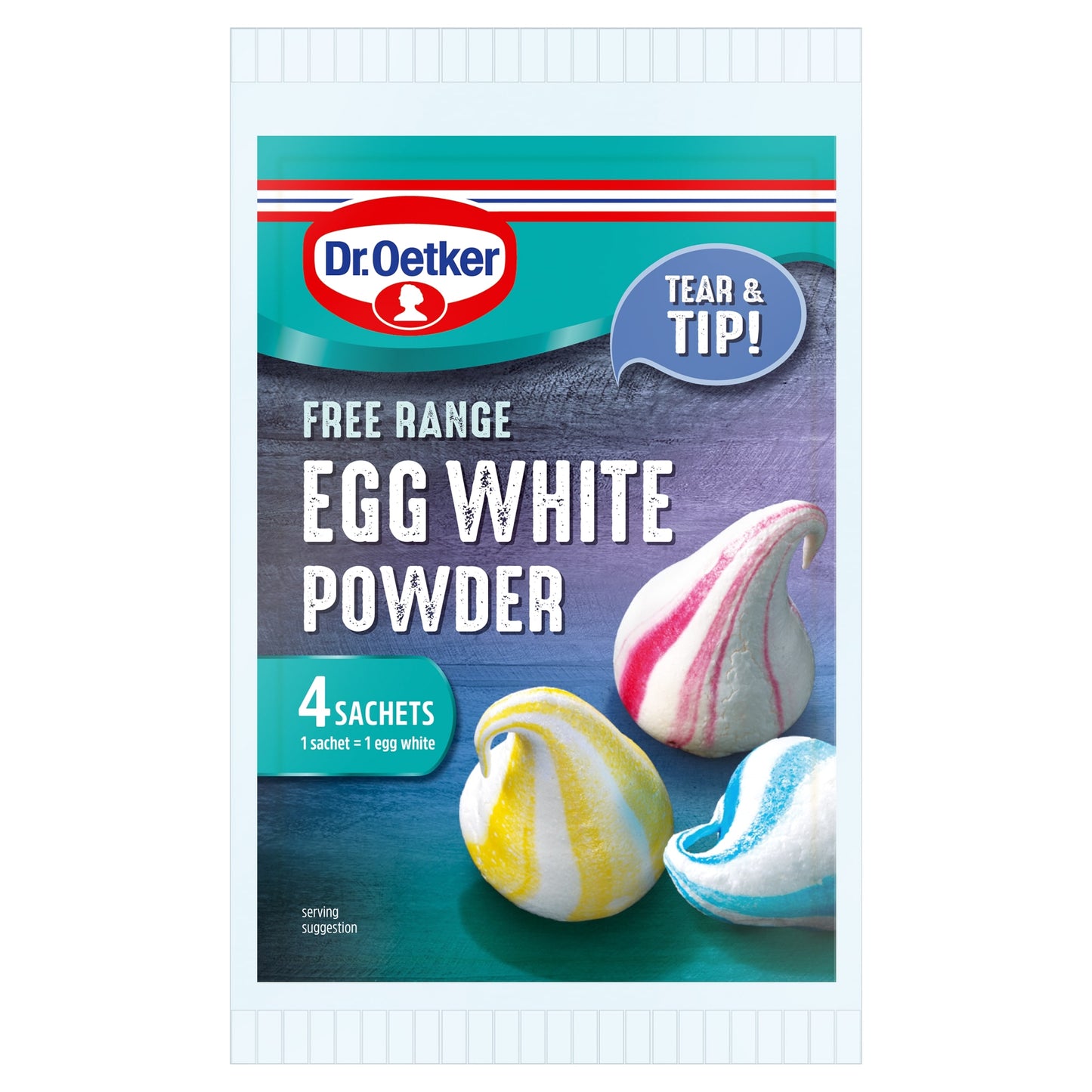 Dr.Oetker Egg White Powder Multipack Sachet 4X5g — image 1