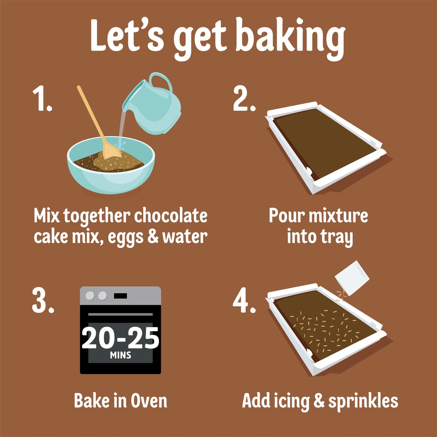Dr. Oetker Old School Cake Mix - Chocolate 436g — image 5