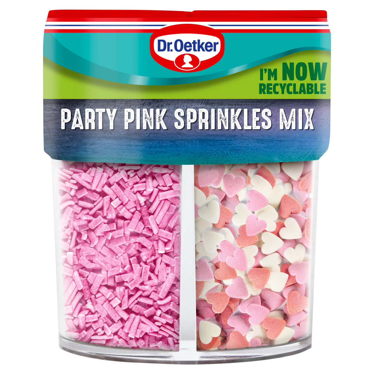 Dr Oetker Party Pink Sprinkles Mix 82g — image 1