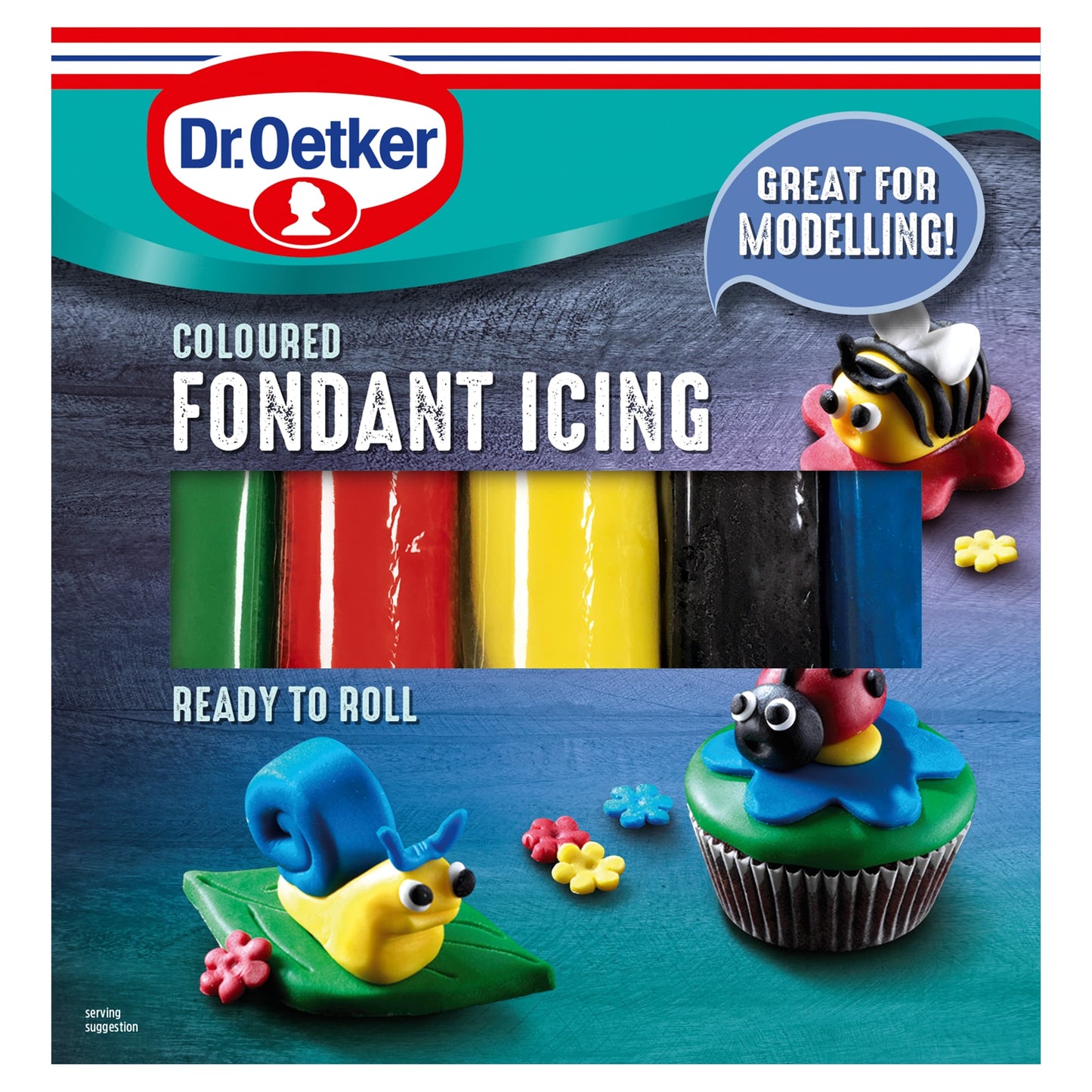 Dr Oetker Ready To Roll Coloured Icing 500G — image 1