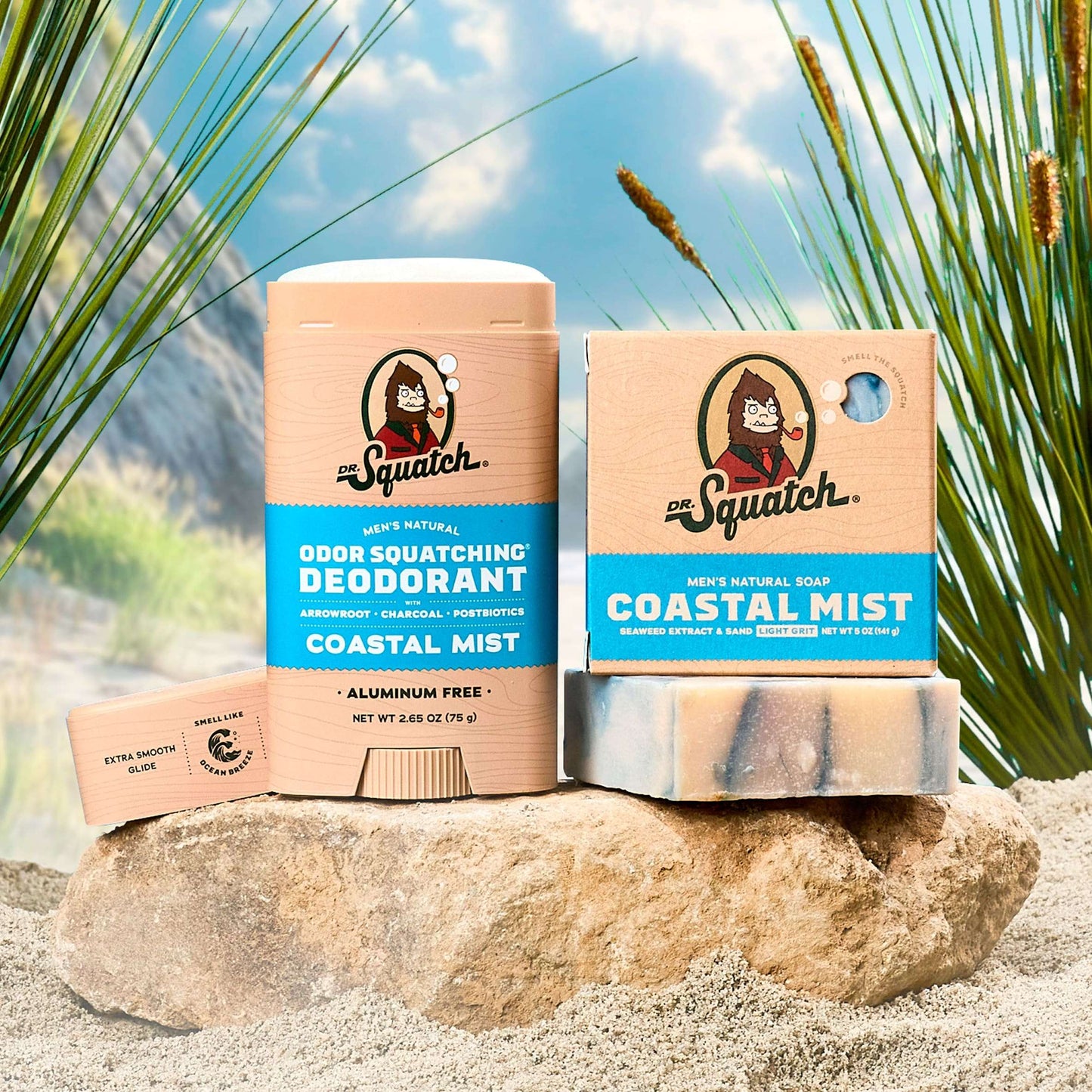 DR. Squatch Natural Soap Bar Coastal Mist 141g — image 5