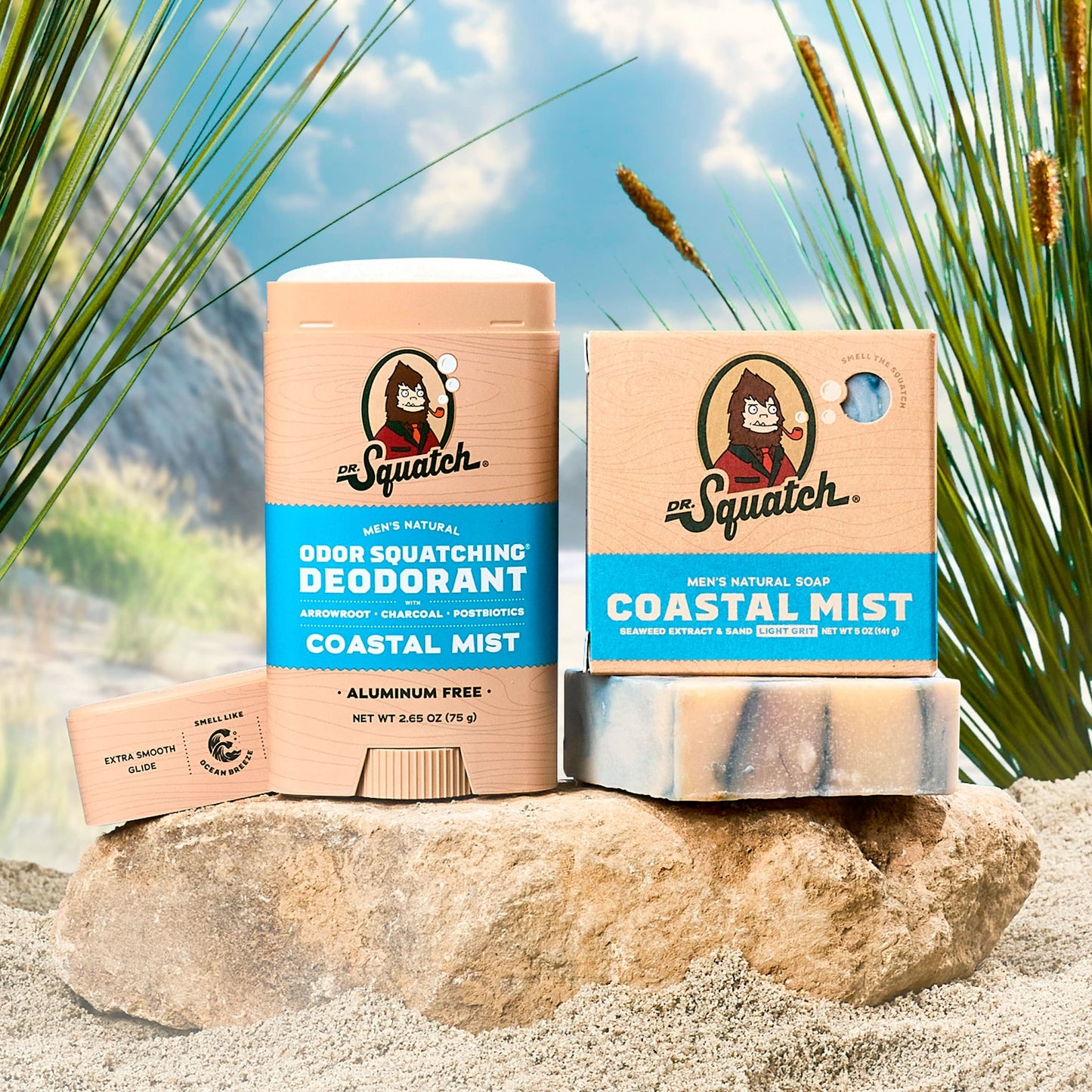 DR. Squatch Natural Soap Bar Coastal Mist 141g — image 5