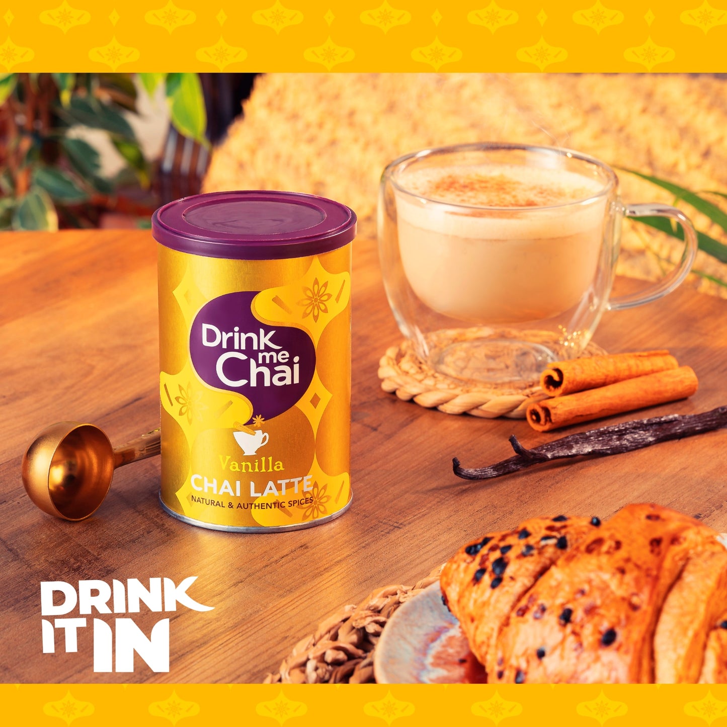 Drink Me Chai Vanilla Chai Latte 250g — image 4