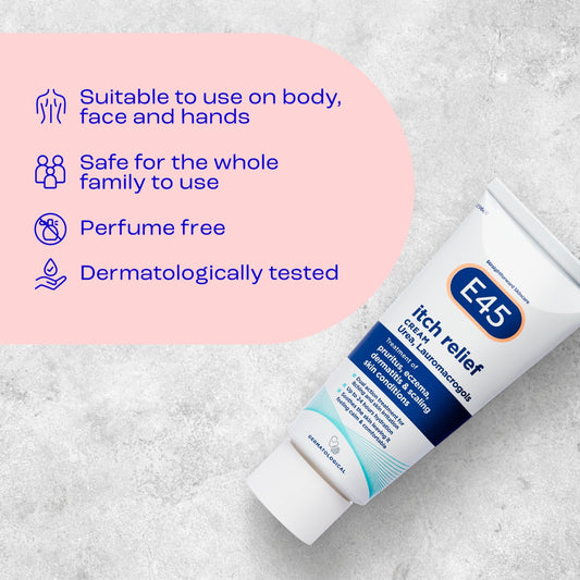 E45 Itch Relief Body Cream for Itchy & Irritated Skin 100g — image 2
