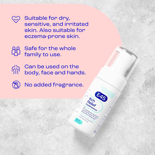 E45 Itch Relief Coolmousse 100ml