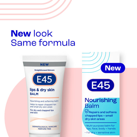 E45 Lips & Dry Skin Balm 30ML — image 2