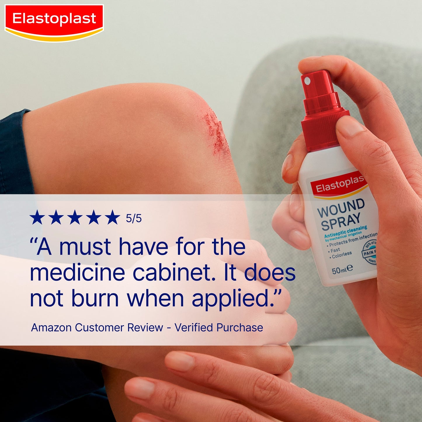 Elastoplast Antiseptic Wound Cleaning Spray 100ml — image 5