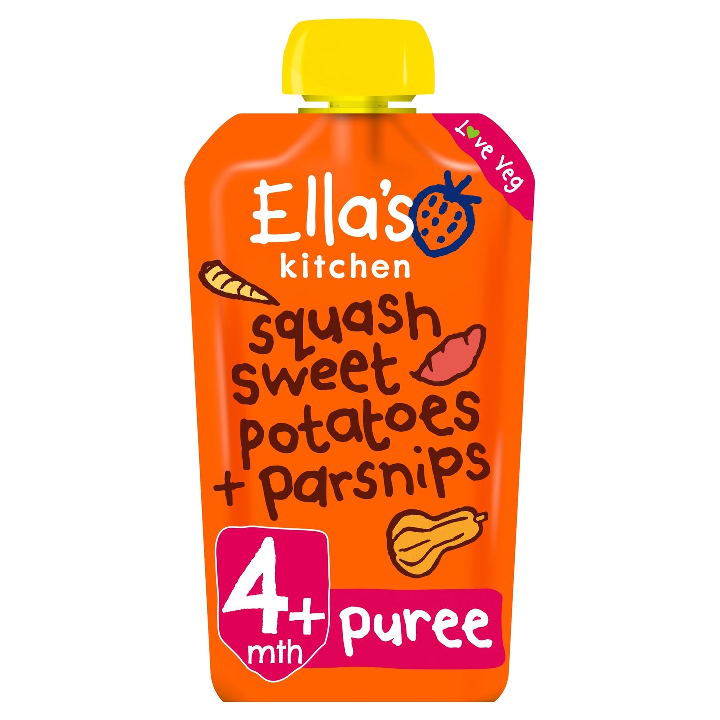 Ella's Kitchen Sweet Potatoes & Parsnips 120G — image 1