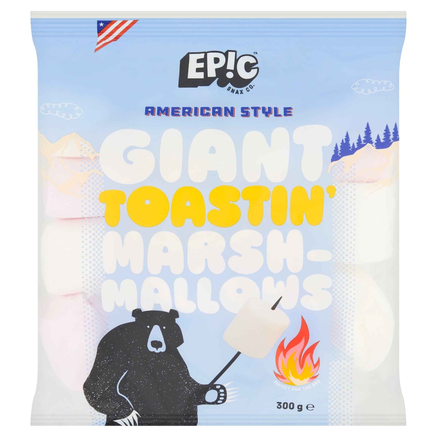 Epic Giant Toastin' Marsh-mallows 300g