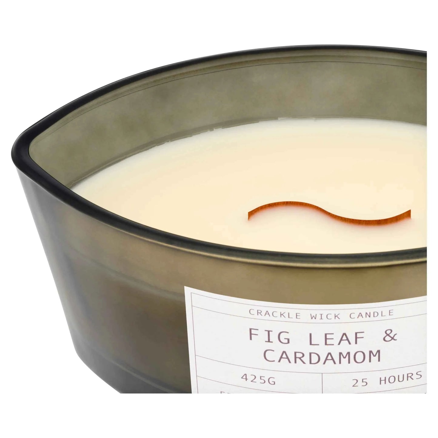 F&F HOME Crackle Fig Leaf And Cardamom Candle