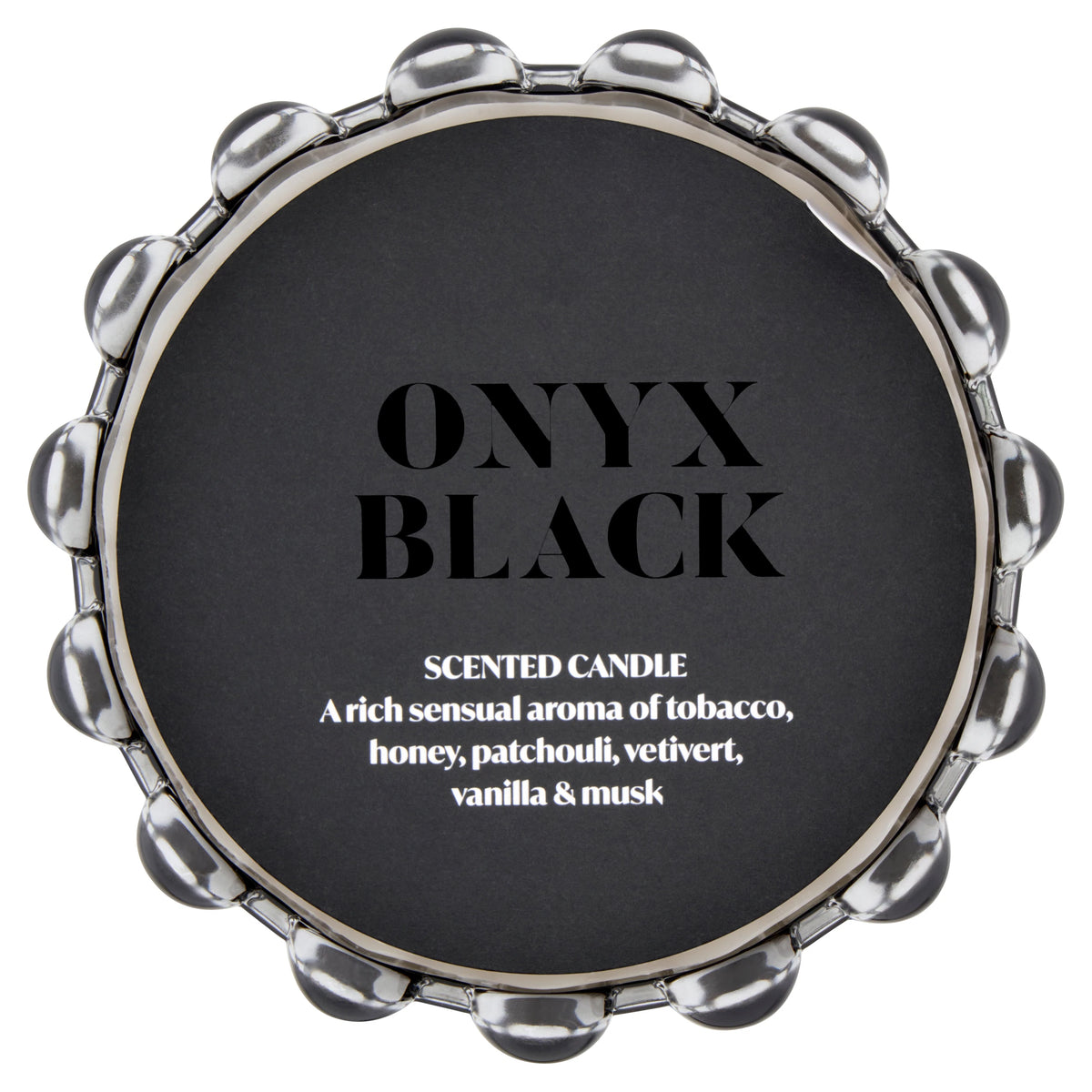 F&F Home Dramatique Black Onyx Large Candle 380g — image 3