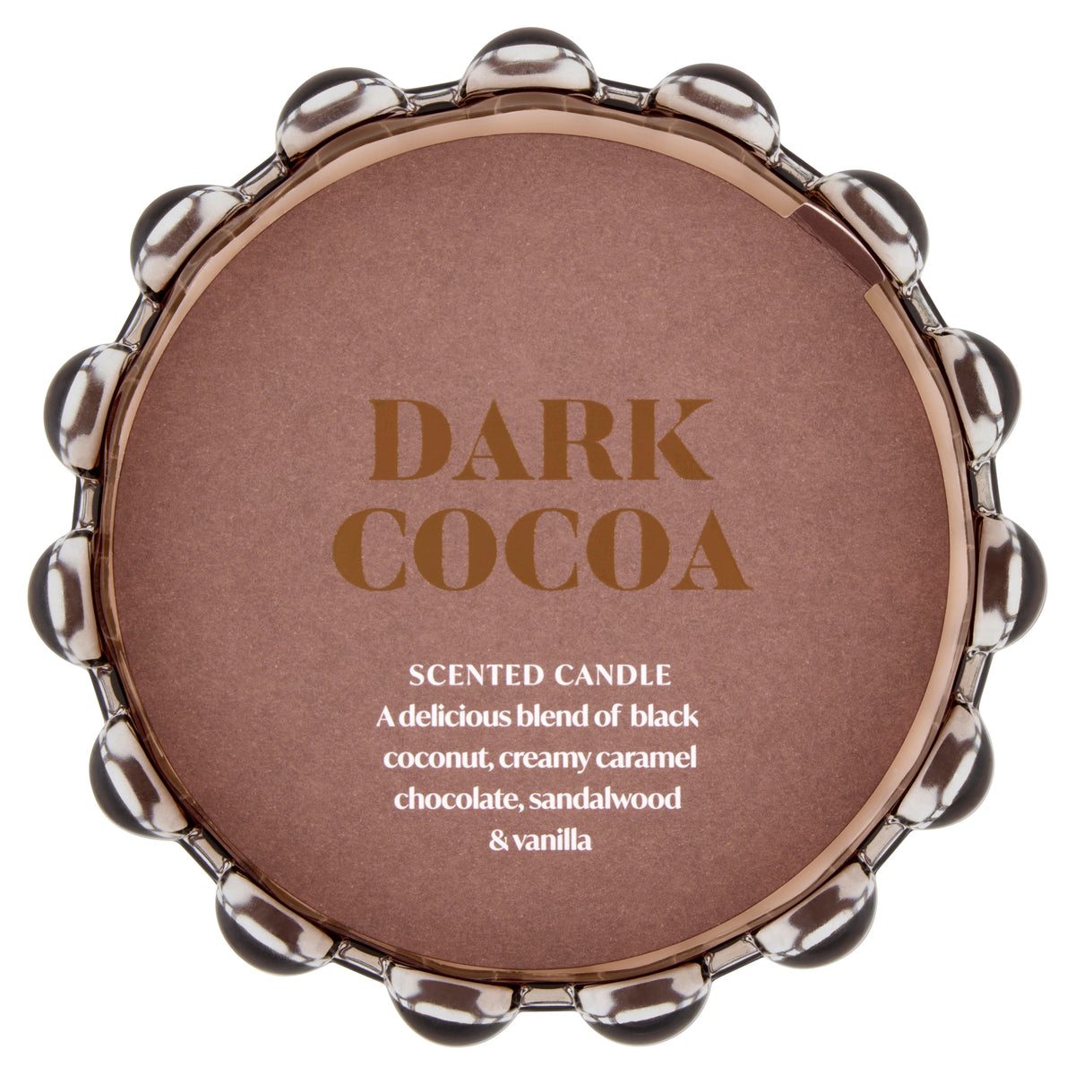 F&F Home Dramatique Dark Cocoa Large Candle 380g — image 3