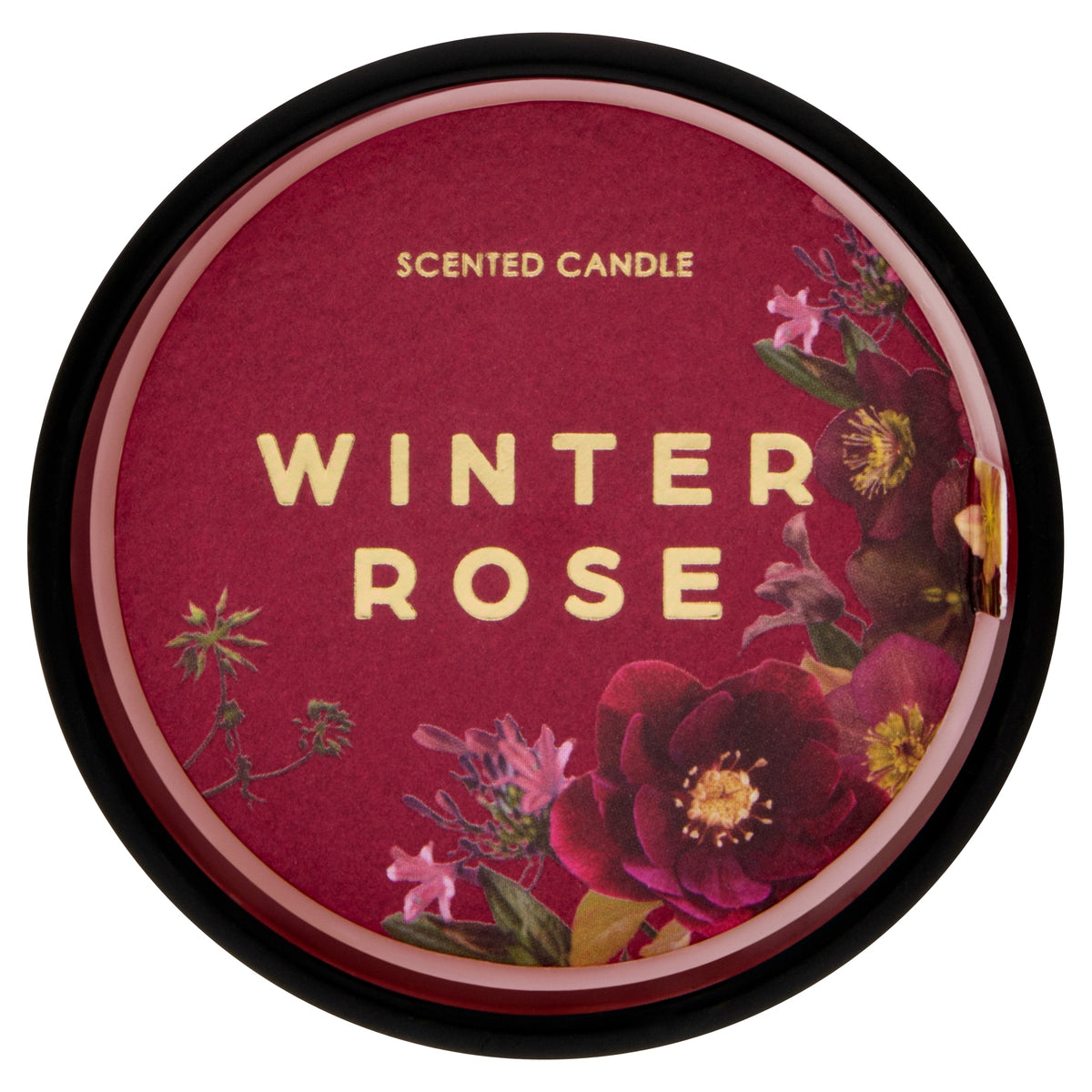 F&F Home Floral Bouquet Small Candle Winter Rose 155g — image 3