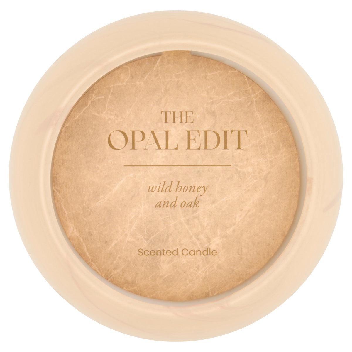 F&F Home Opal Edit Honeycomb wild Honey Multi Wick Candle 350g — image 3