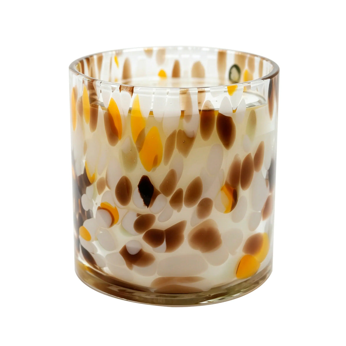 F&F Home Pumpkin Autumn Confetti Glass Candle 500g — image 1
