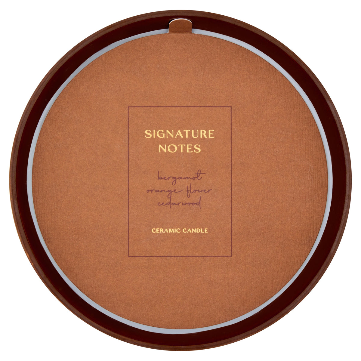 F&F Home Signature Notes Bergamot, Orange Flower & Cedarwood Multi-Wick Candle 370g — image 3