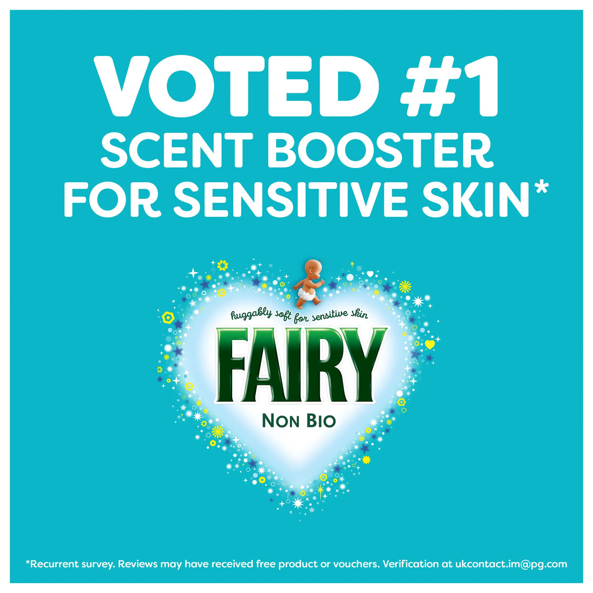 Fairy In-Wash Cherry Blossom & Nordic Cotton Scent Booster 425g — image 5