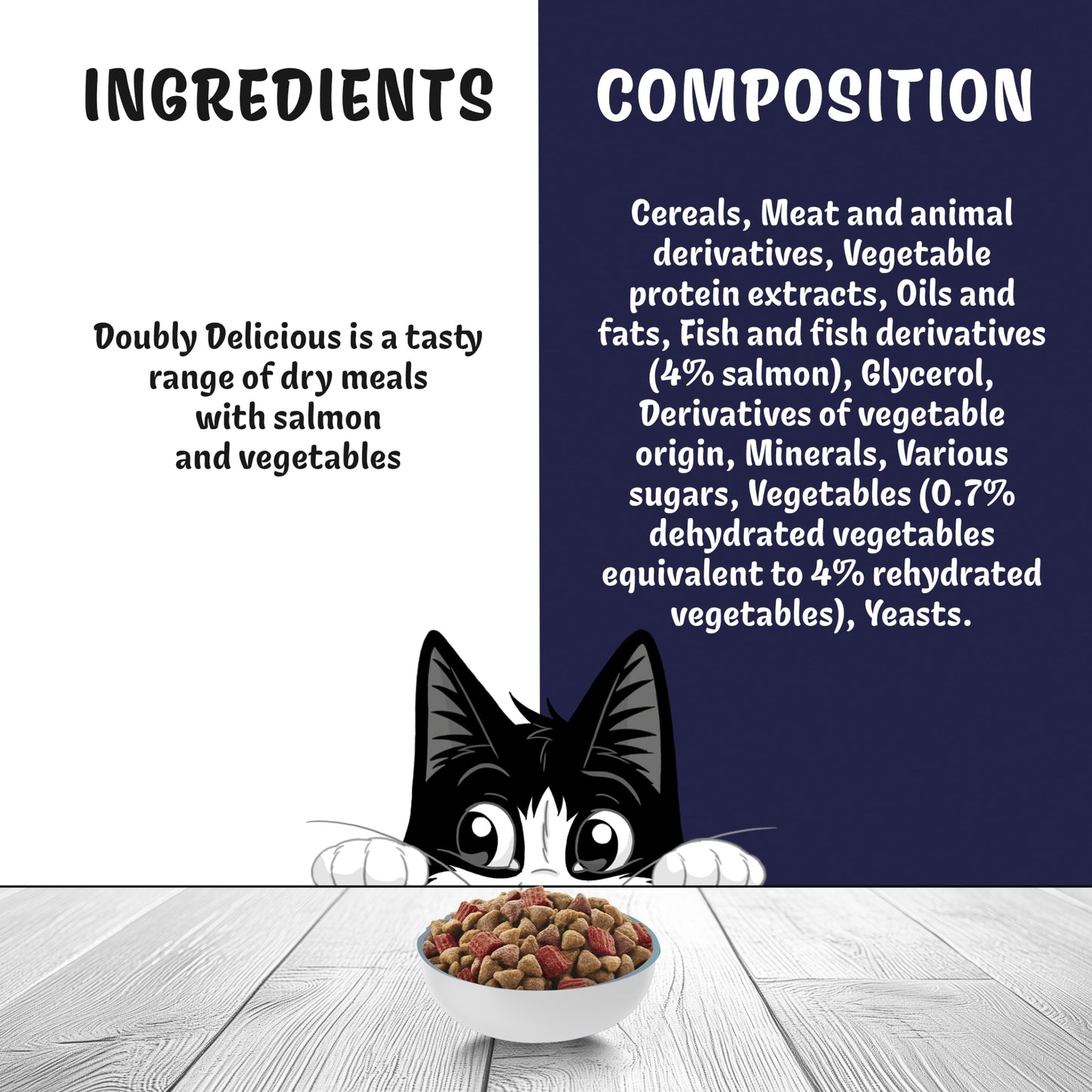 FELIX Doubly Delicious Salmon & Vegetables Dry Cat Food 2kg — image 7