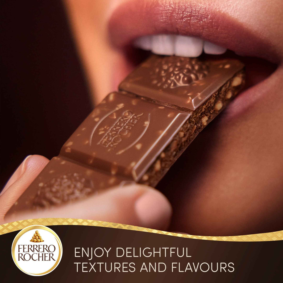 FERRERO Rocher Original Milk Chocolate Bar 90g extra photo