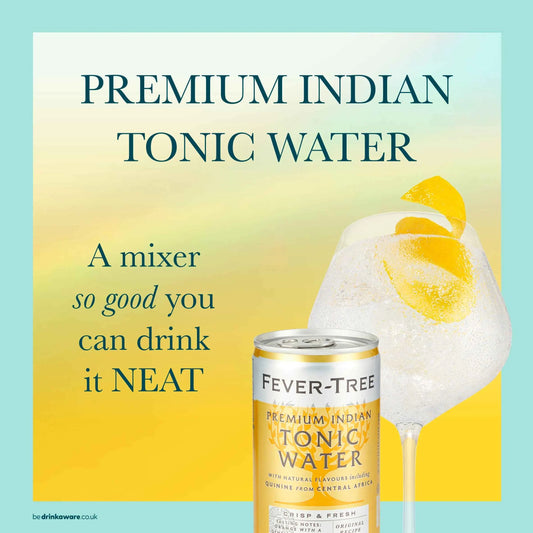 Fever-tree Premium Indian Tonic Water 15x150ml — Great British Imports