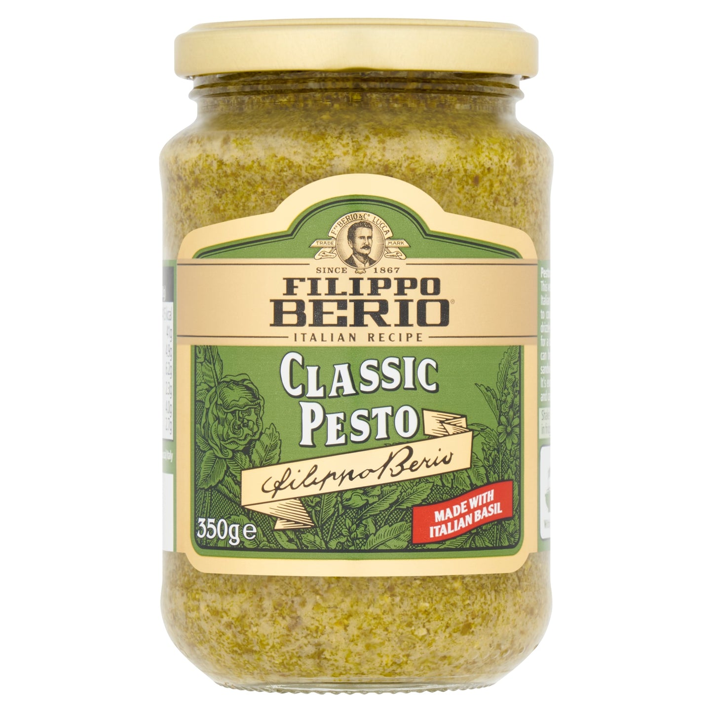 Filippo Berio Classic Pesto 350g — image 1