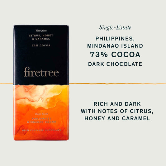 Firetree 73% Cocoa Dark Chocolate 70g