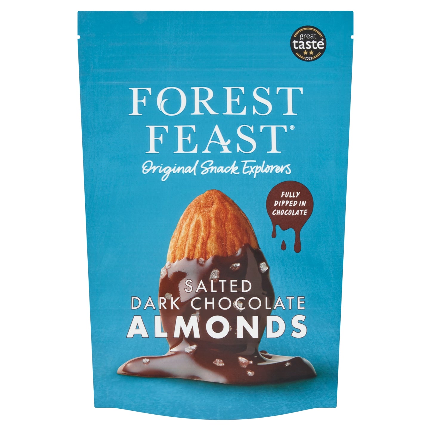 Forest Feast Salted Dark Chocolate Almonds 120G — image 1