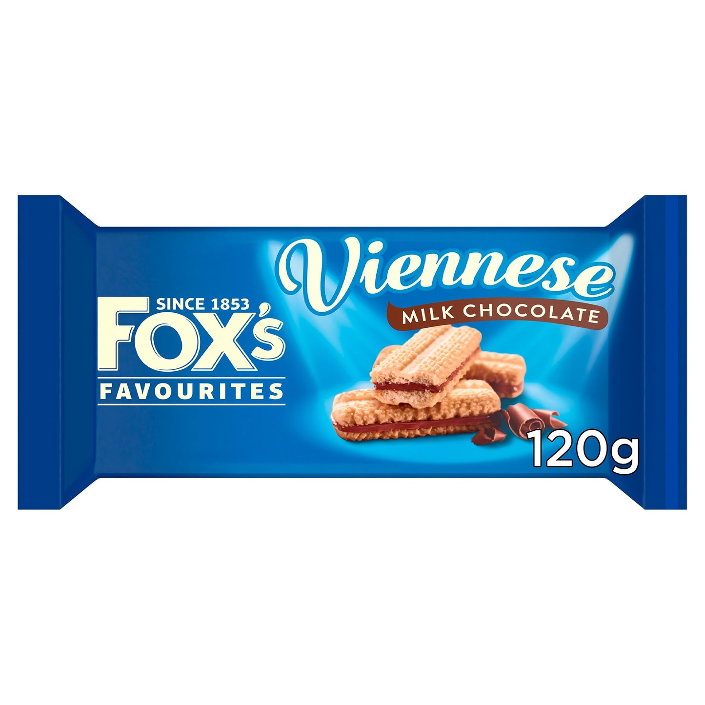 Fox's Chocolate Viennese Biscuits 120G — image 1