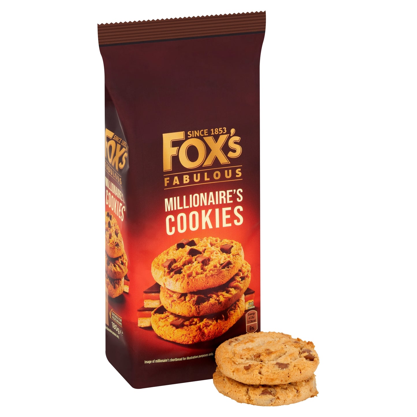 Fox's Millionaires Cookies 180G — image 2