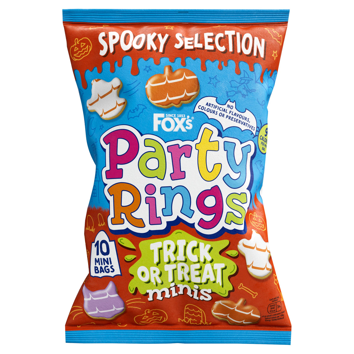 Fox's Party Ring Trick or Treat Minis 10 x 21g — image 1
