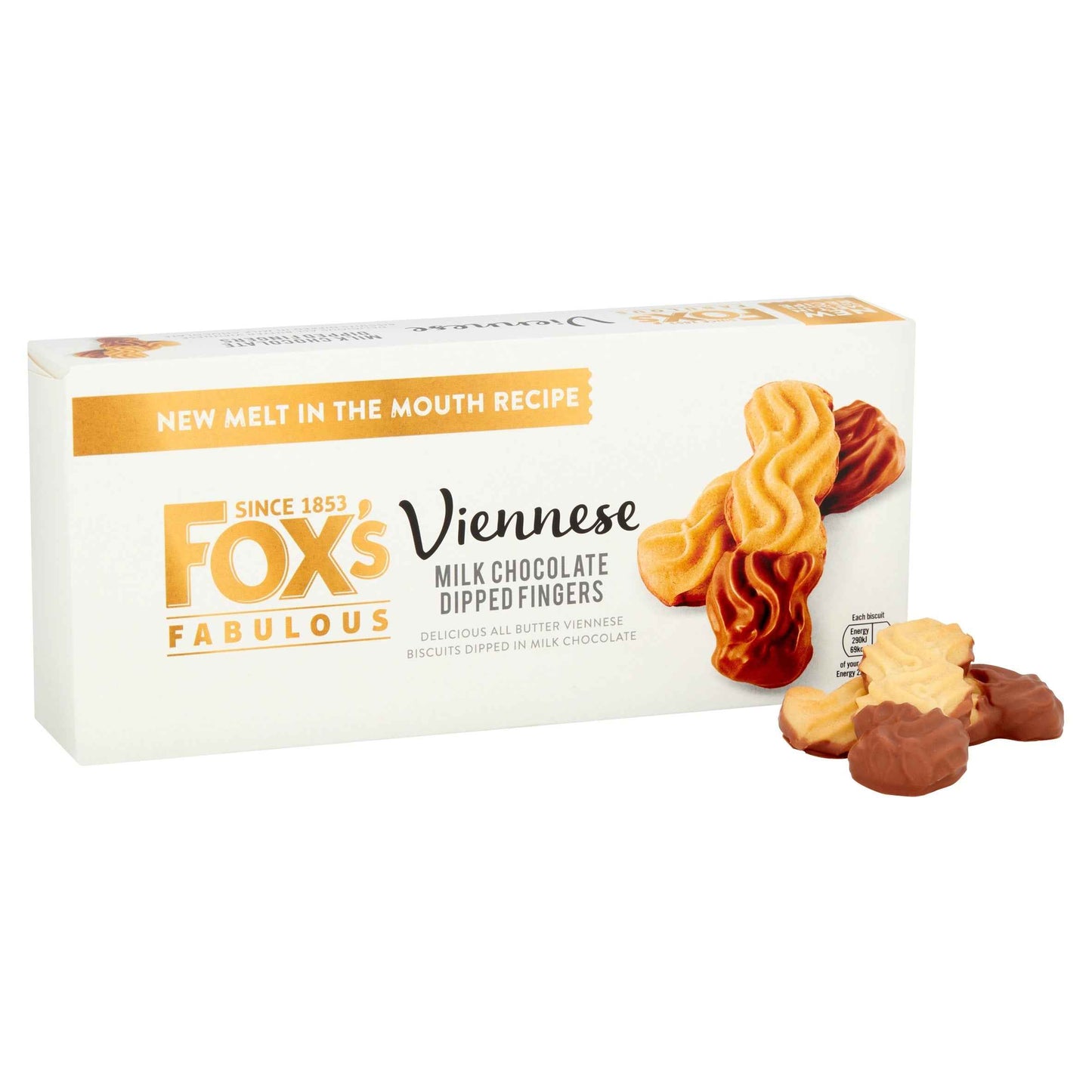 FOX'S Viennese Dipped Finger 105g 105g pack shot