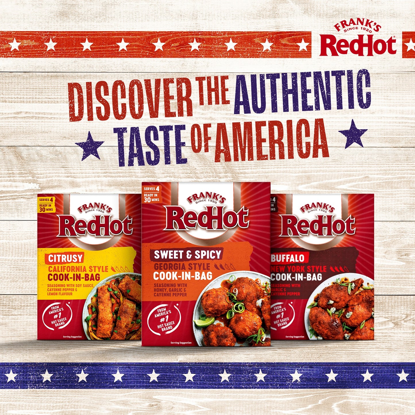 Frank's RedHot Sweet & Spicy Georgia Style Cook-In-Bag 25G — image 4