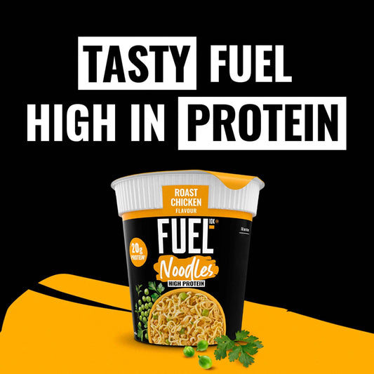 FUEL10k High Protein Katsu Curry Instant Noodles Snack Pot 87g 87g pack shot