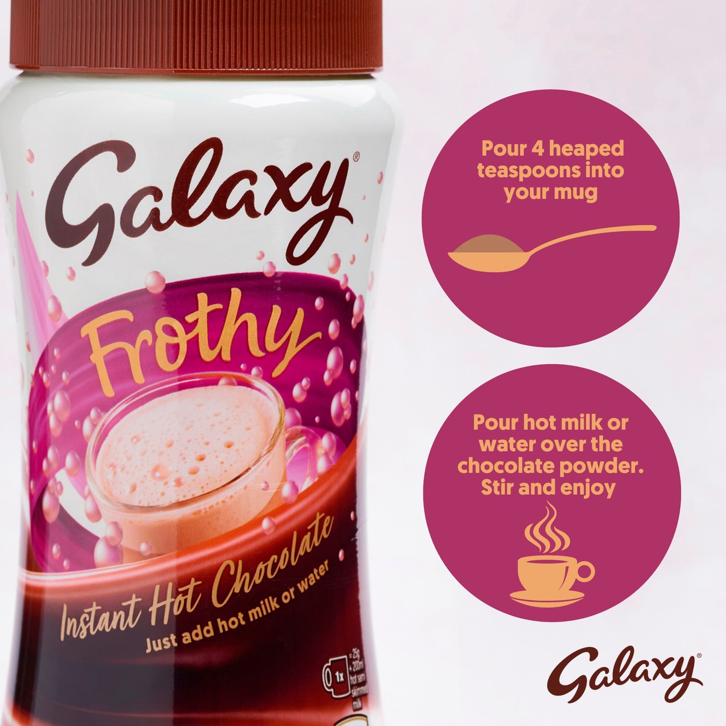 Galaxy Frothy Hot Chocolate Drink 275G — image 3