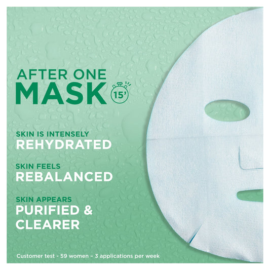Garnier Moisture Bomb Hydrating Face Mask Green Tea — image 2