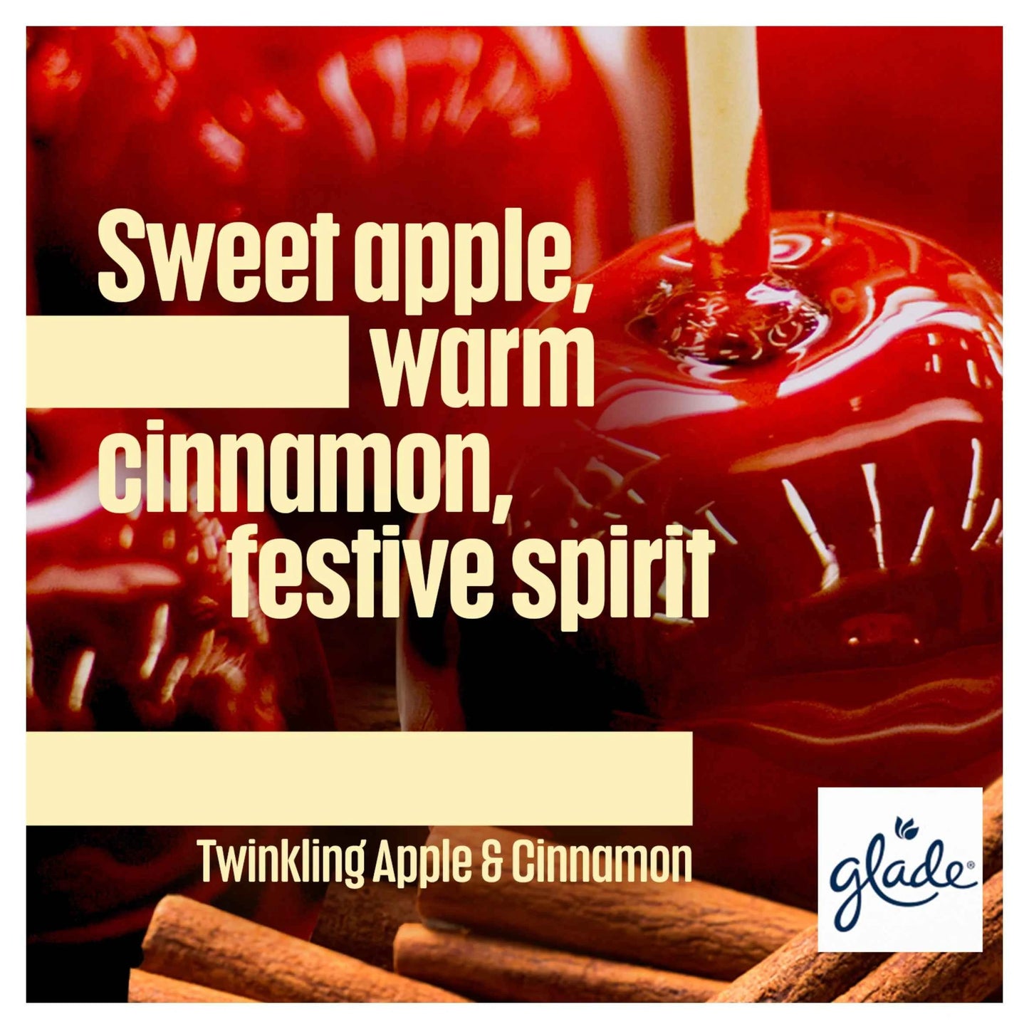 glade Warm Apple Pie Candle 108g