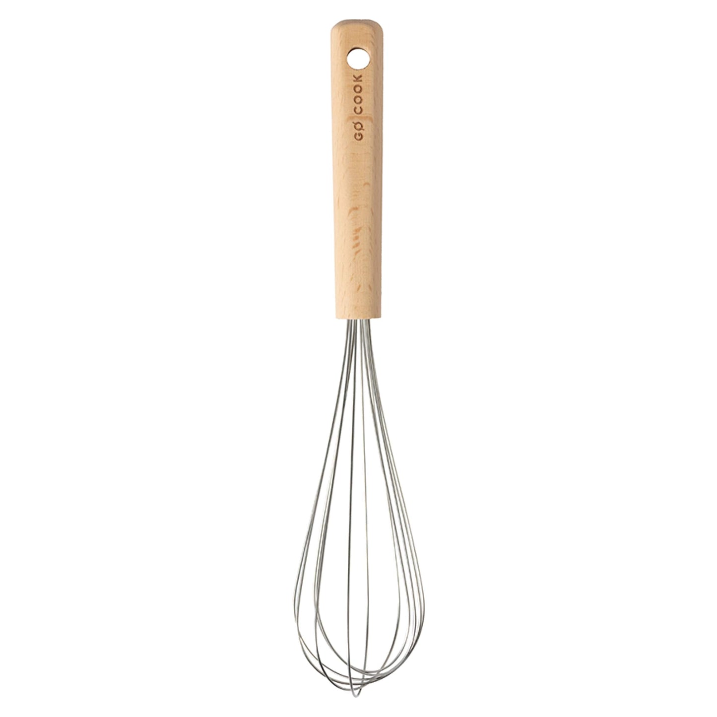 Go Cook Beechwood Whisk — image 1