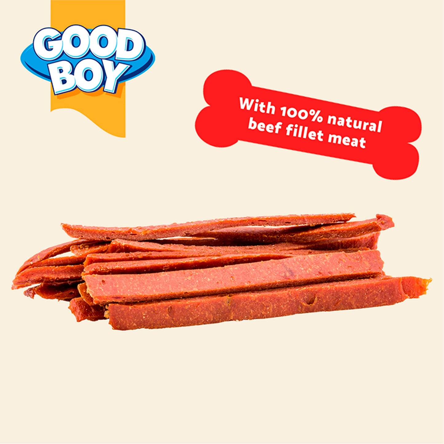 Good Boy Wagtastic Dog Treats Beef Fillets 320g — image 3