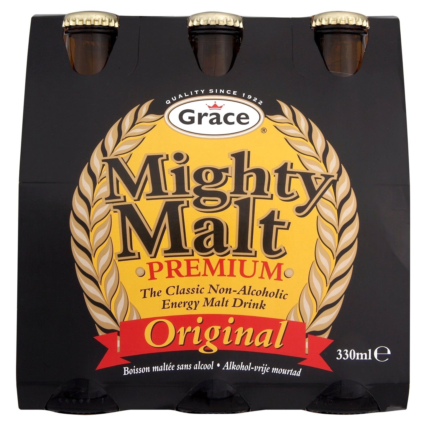 Grace Mighty Malt Drink 6 X 330Ml — image 1
