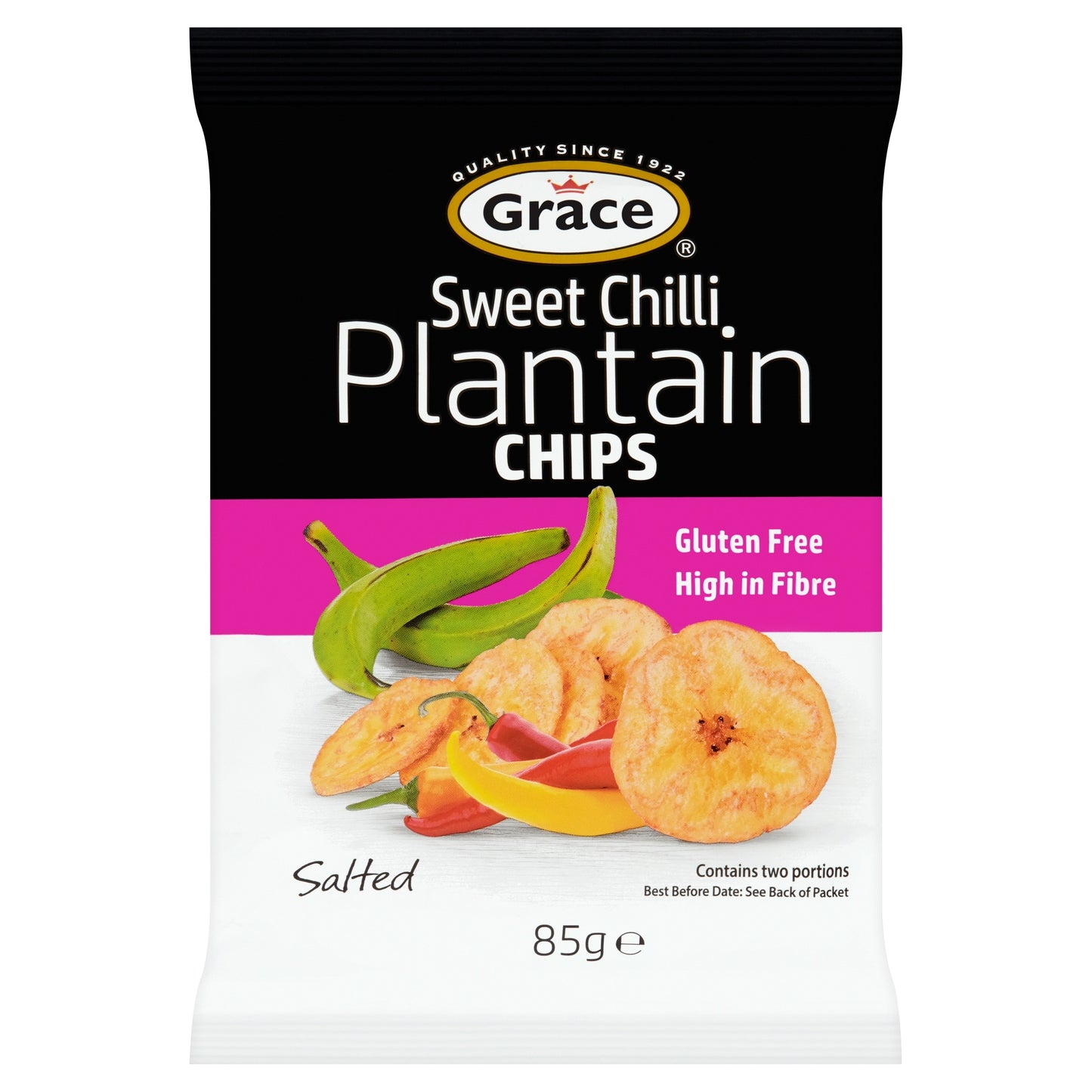Grace Salted Sweet Chilli Plantain Chips 85g — image 1