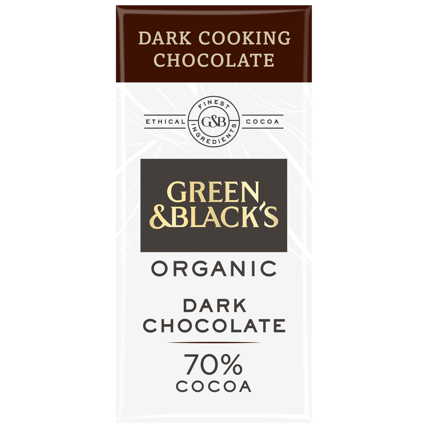 Green & Black Organic Cooking Chocolate 150G — image 1