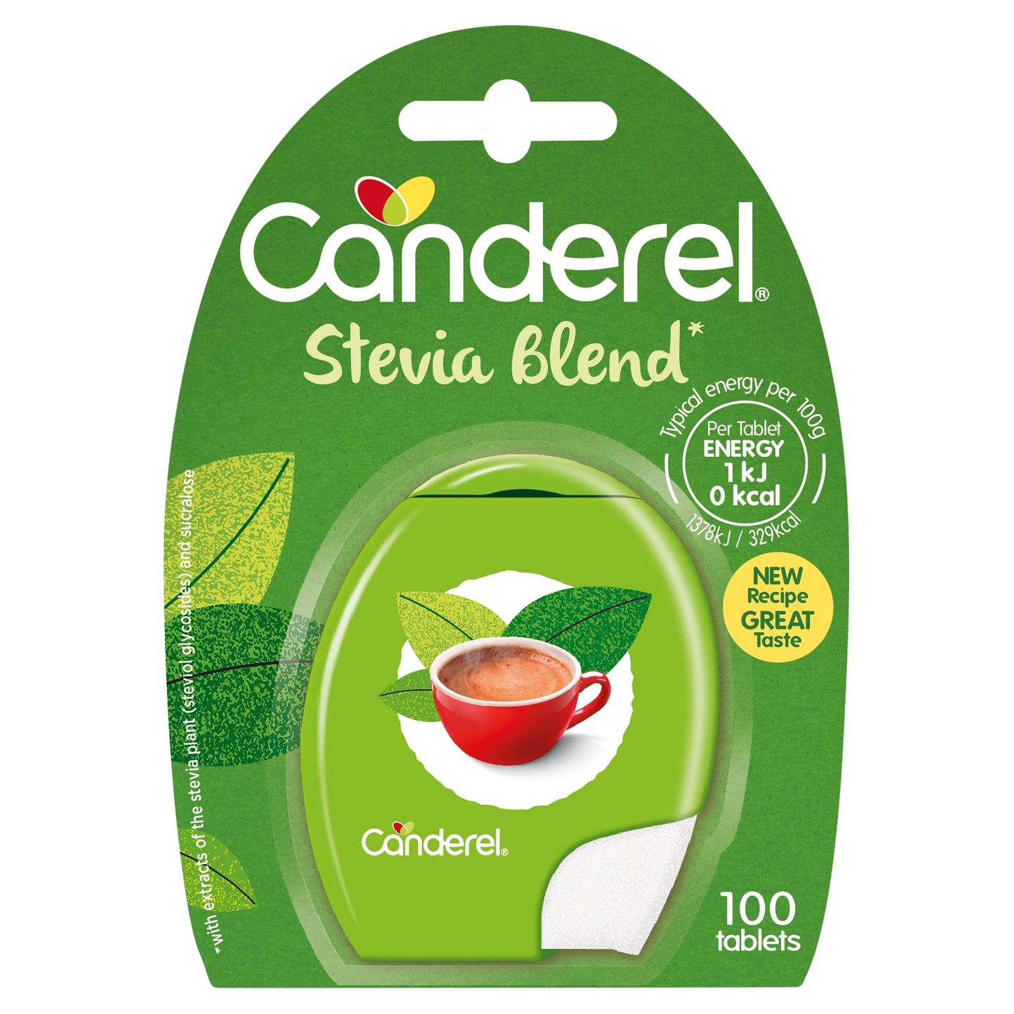 Green Canderel Stevia 100 Pack — image 1