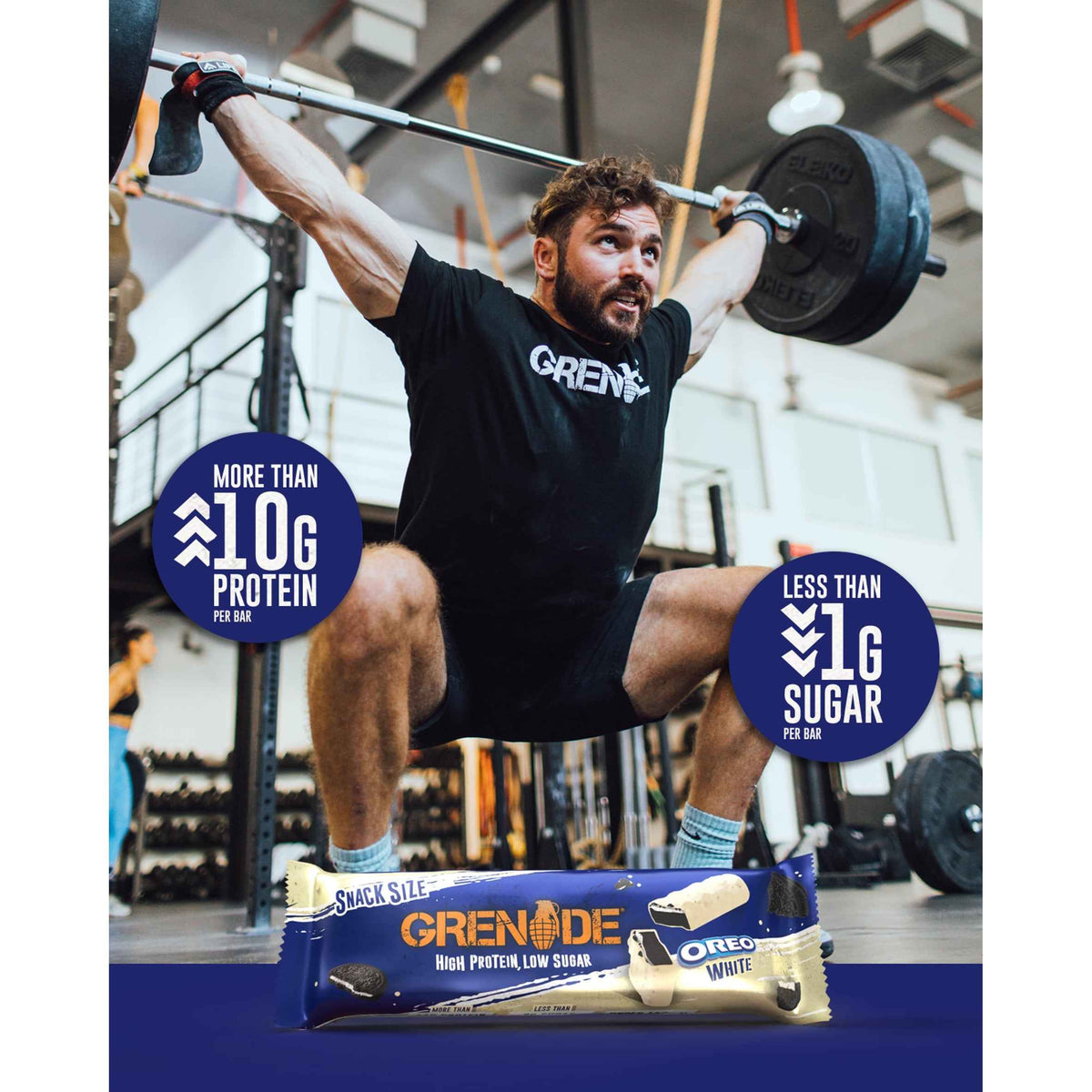 GRENADE Oreo White Chocolate Protein Bar 35g extra photo