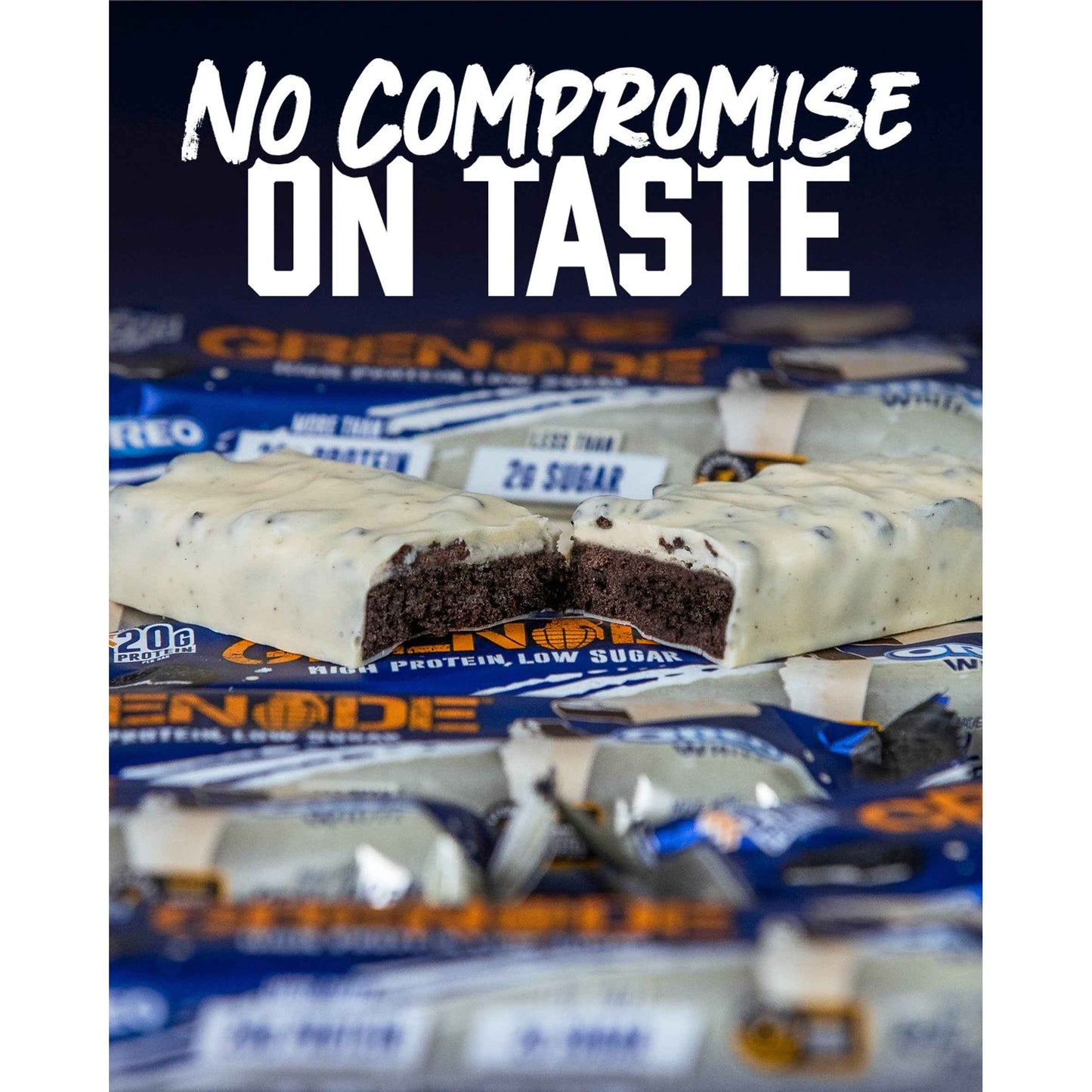 GRENADE White Chocolate Oreo Protein Bar 60g extra photo