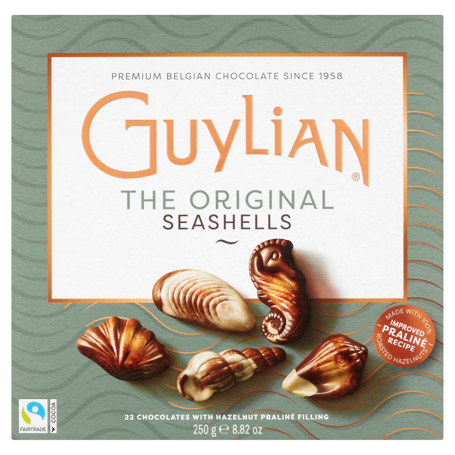 GUYLIAN Seashells Boxed Chocolates 250g